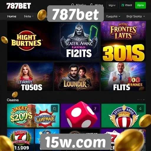 Opcões de jogos disponíveis no site 787bet