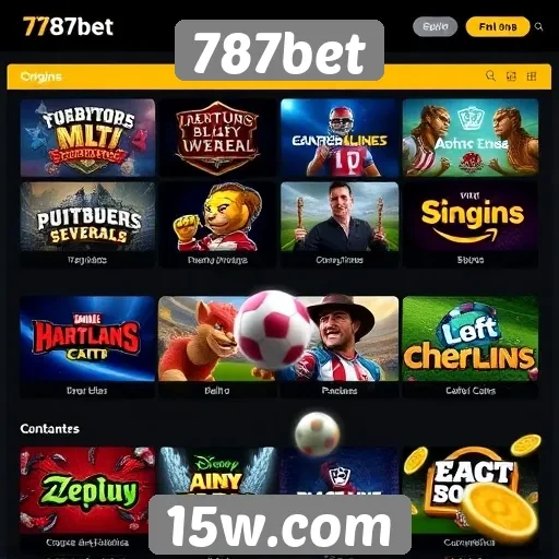 Principais jogos disponíveis na plataforma 787bet